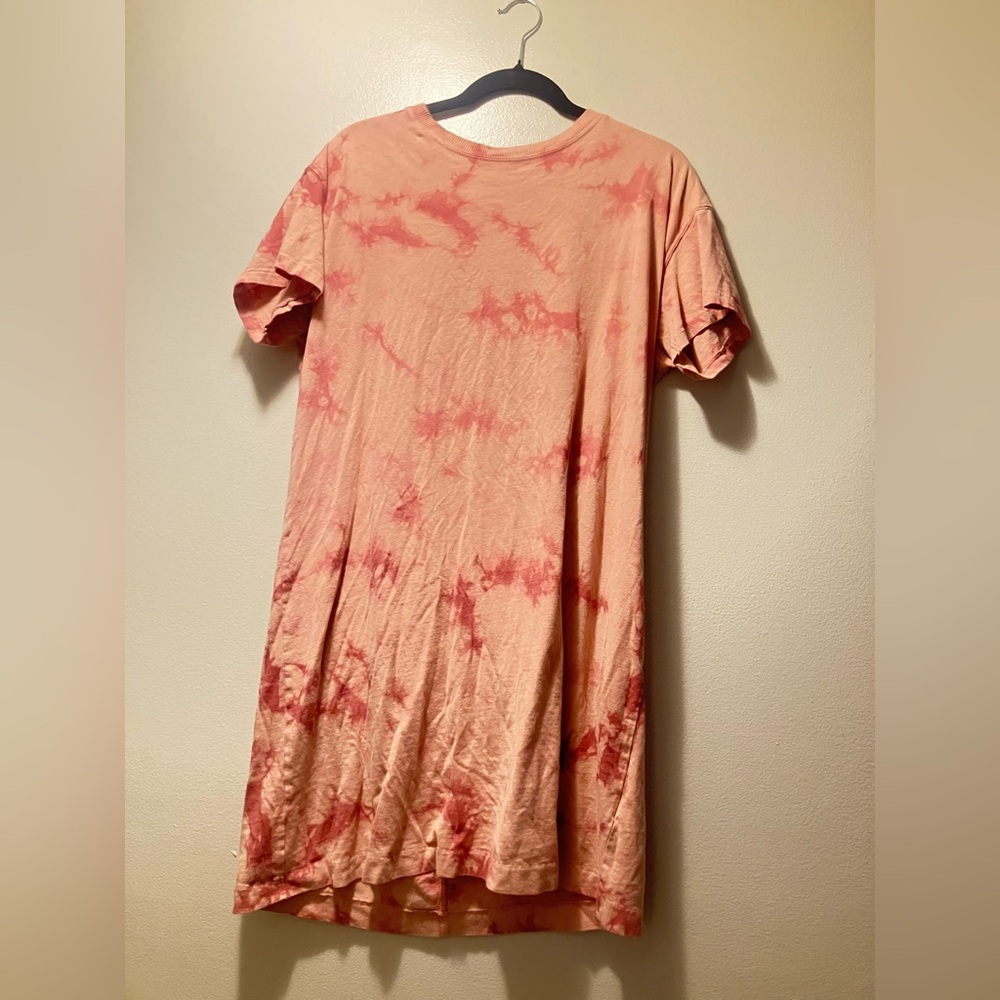 Old Navy Pink Tie-Dye Dress